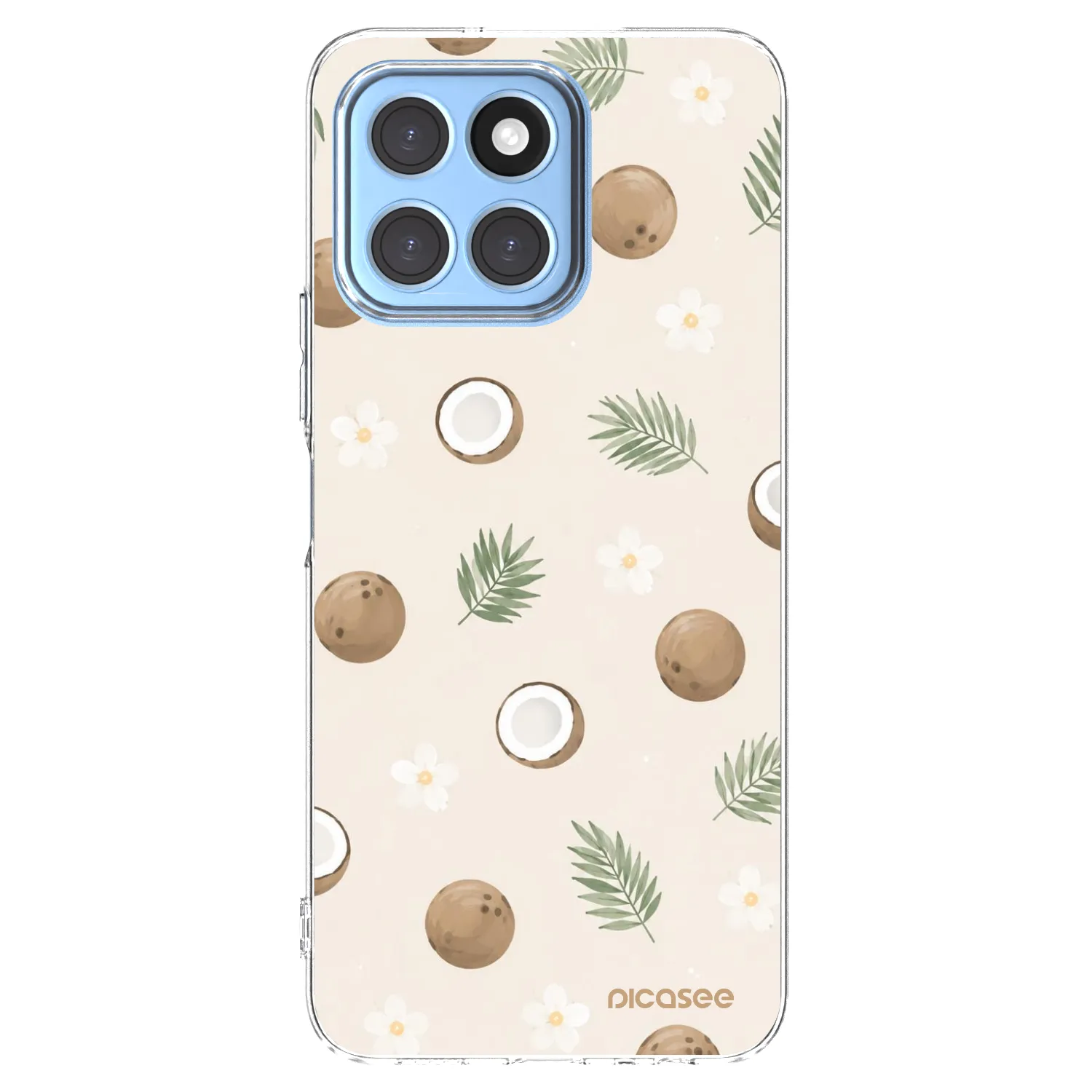 Picasee silikonski prozorni ovitek za Honor X6 - Coconut Breeze