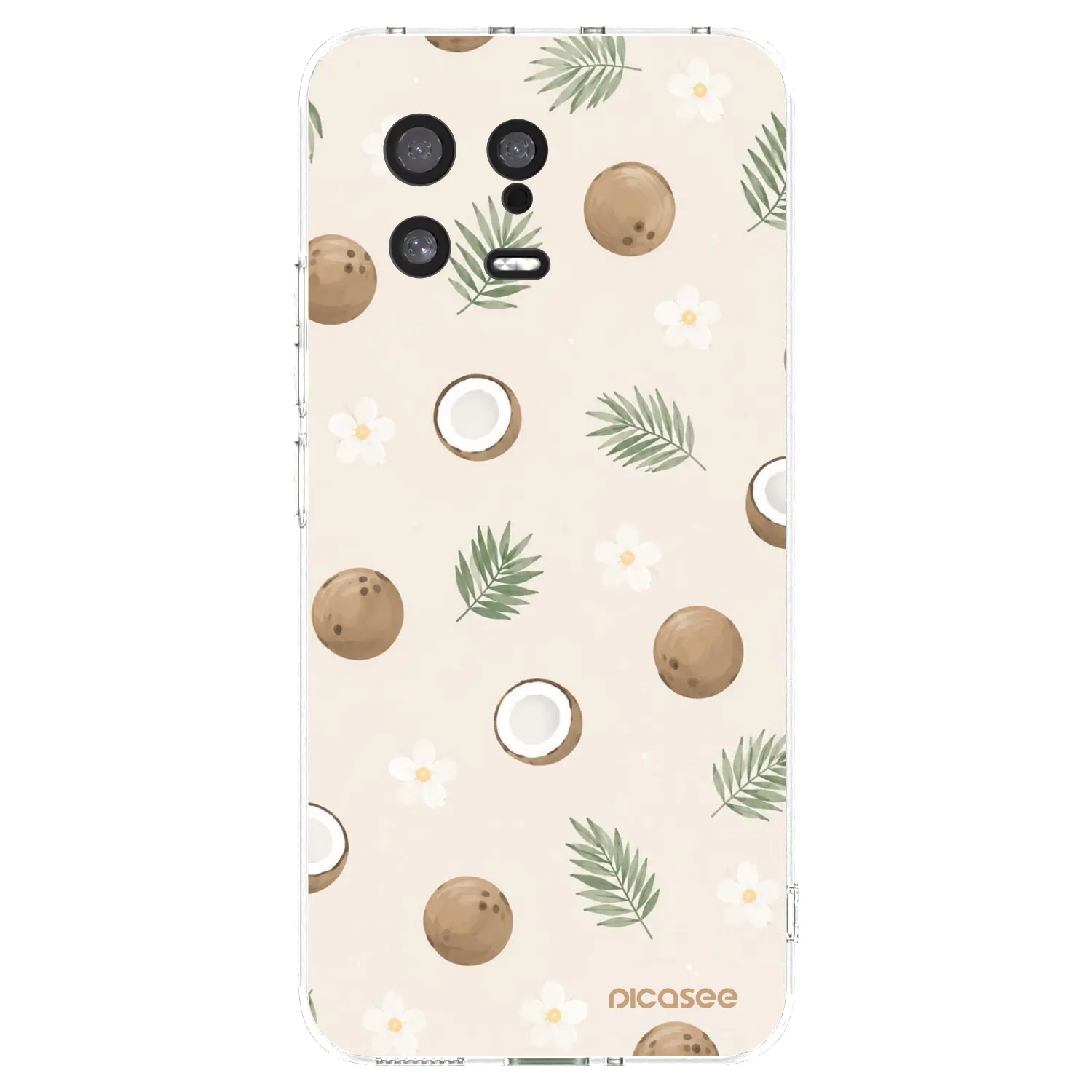 Picasee silikonski prozorni ovitek za Xiaomi 13 - Coconut Breeze