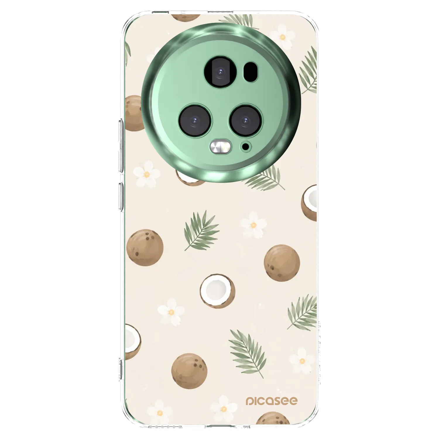 Picasee silikonski prozorni ovitek za Honor Magic5 Pro - Coconut Breeze