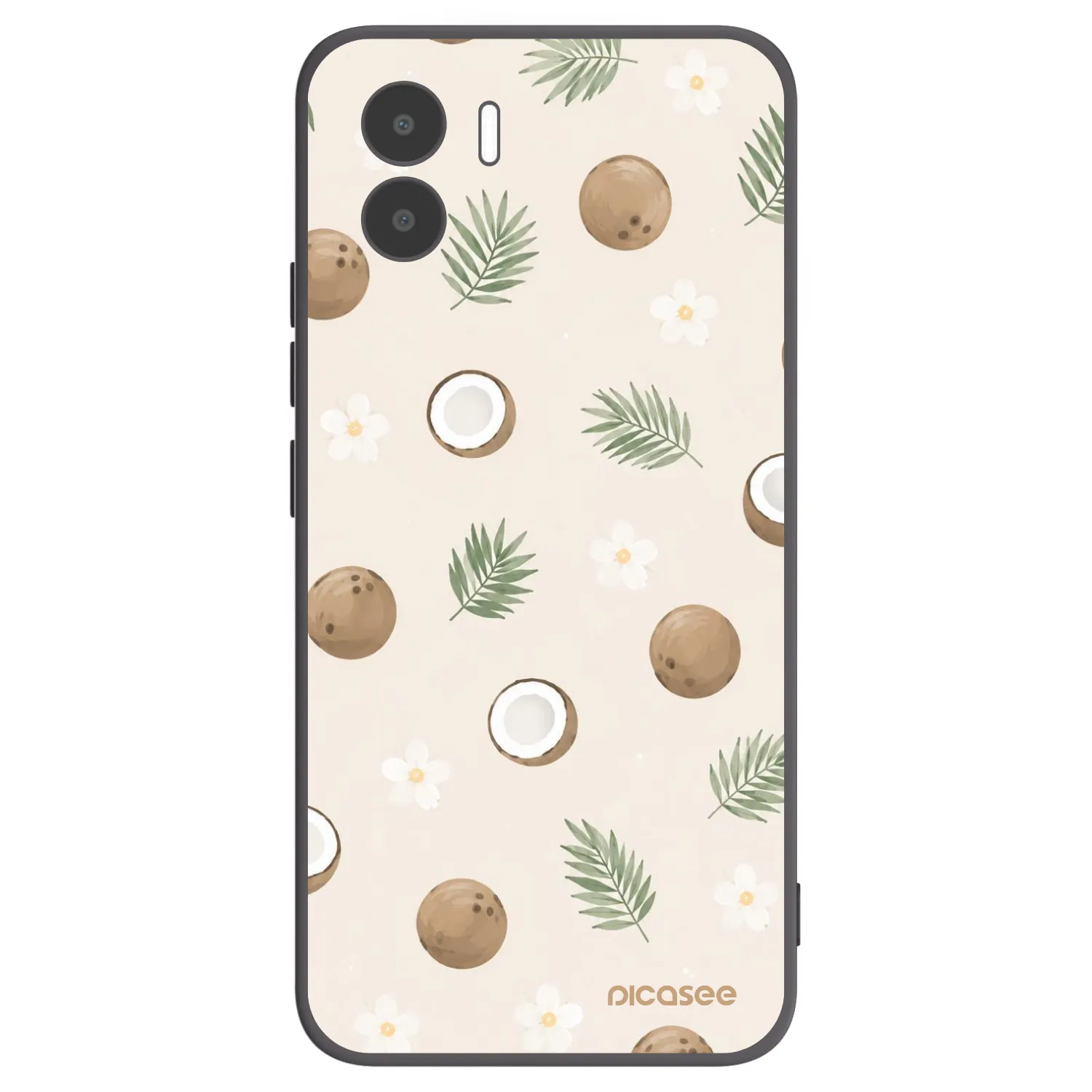 Picasee silikonski črni ovitek za Xiaomi Redmi A2 - Coconut Breeze