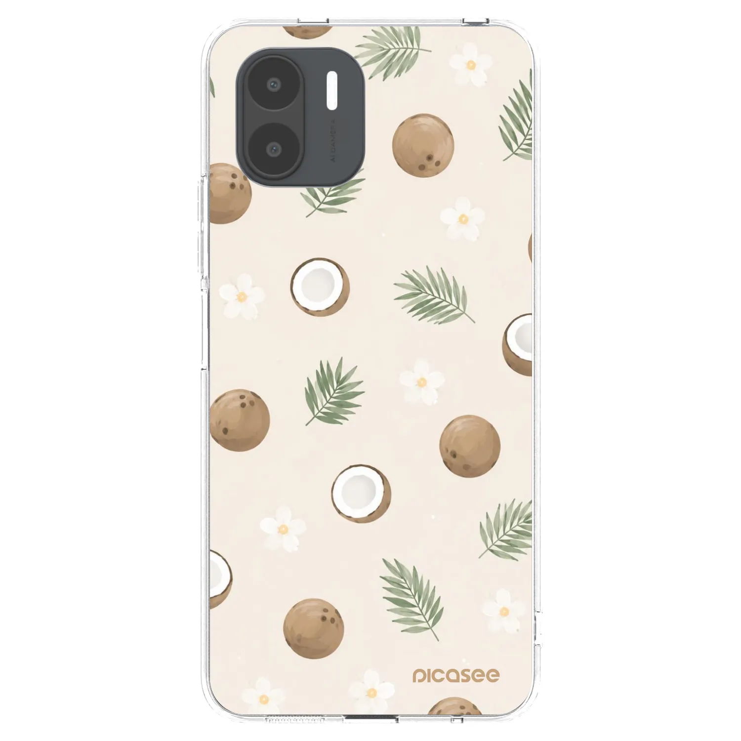 Picasee silikonski prozorni ovitek za Xiaomi Redmi A2 - Coconut Breeze
