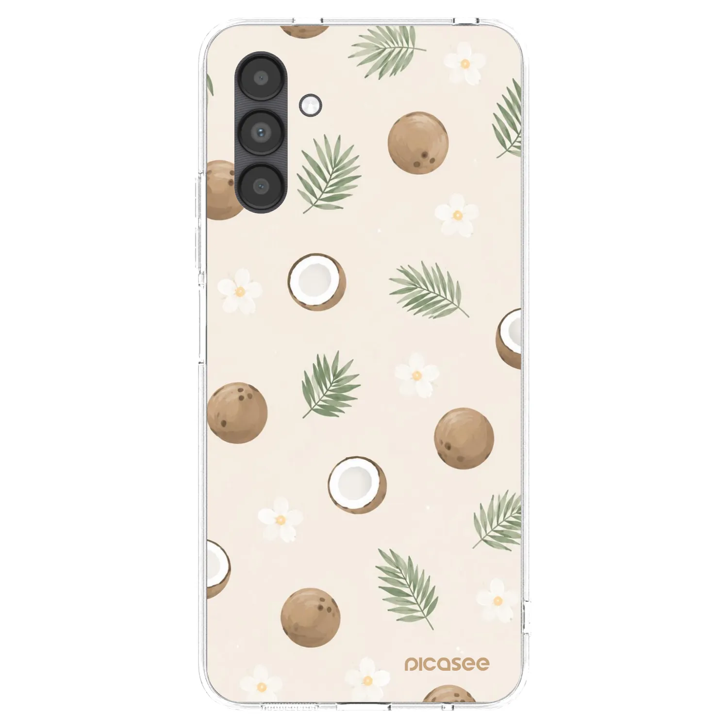 Picasee silikonski prozorni ovitek za Samsung Galaxy A04s A047F - Coconut Breeze
