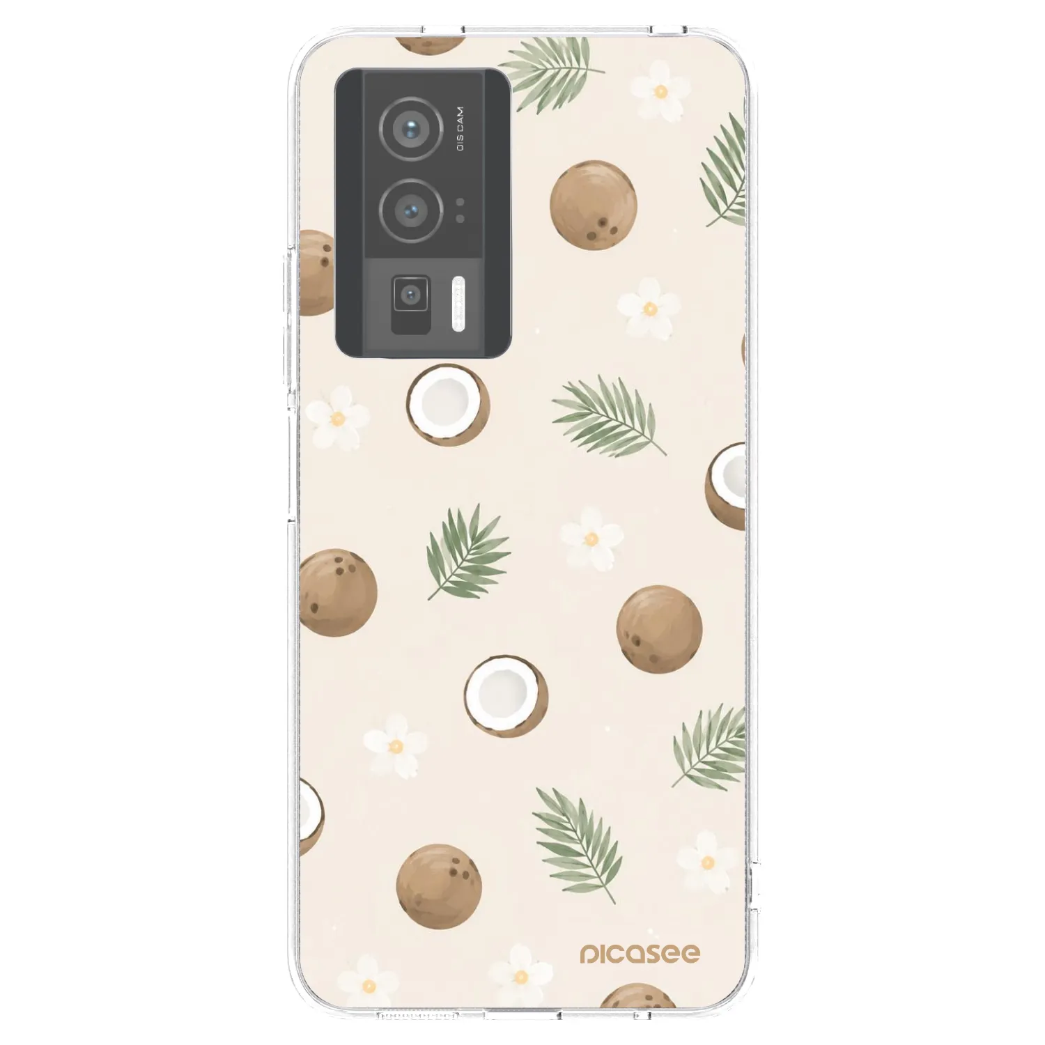 Picasee silikonski prozorni ovitek za Xiaomi Poco F5 Pro 5G - Coconut Breeze