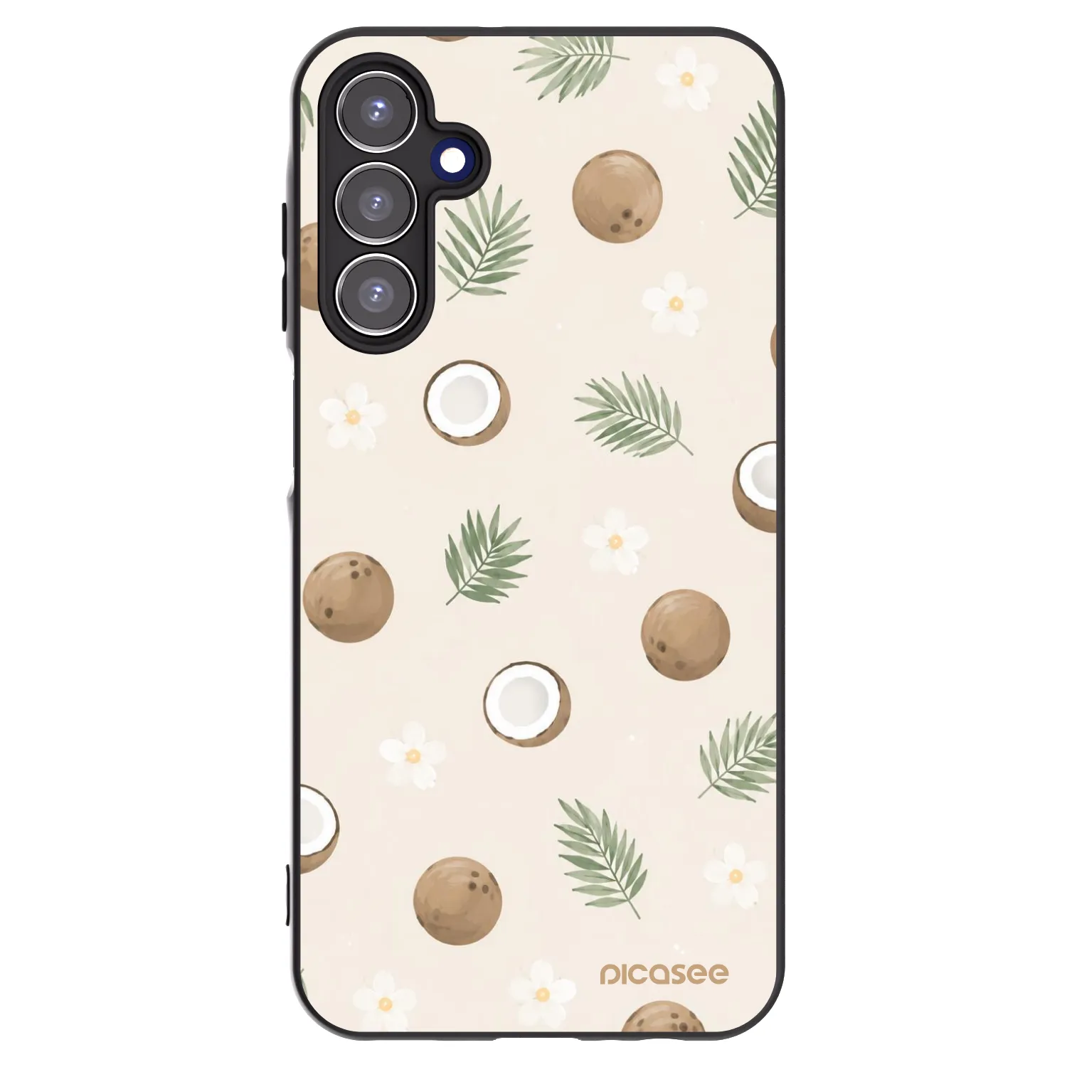 Picasee silikonski črni ovitek za Samsung Galaxy A15 A155F 4G - Coconut Breeze
