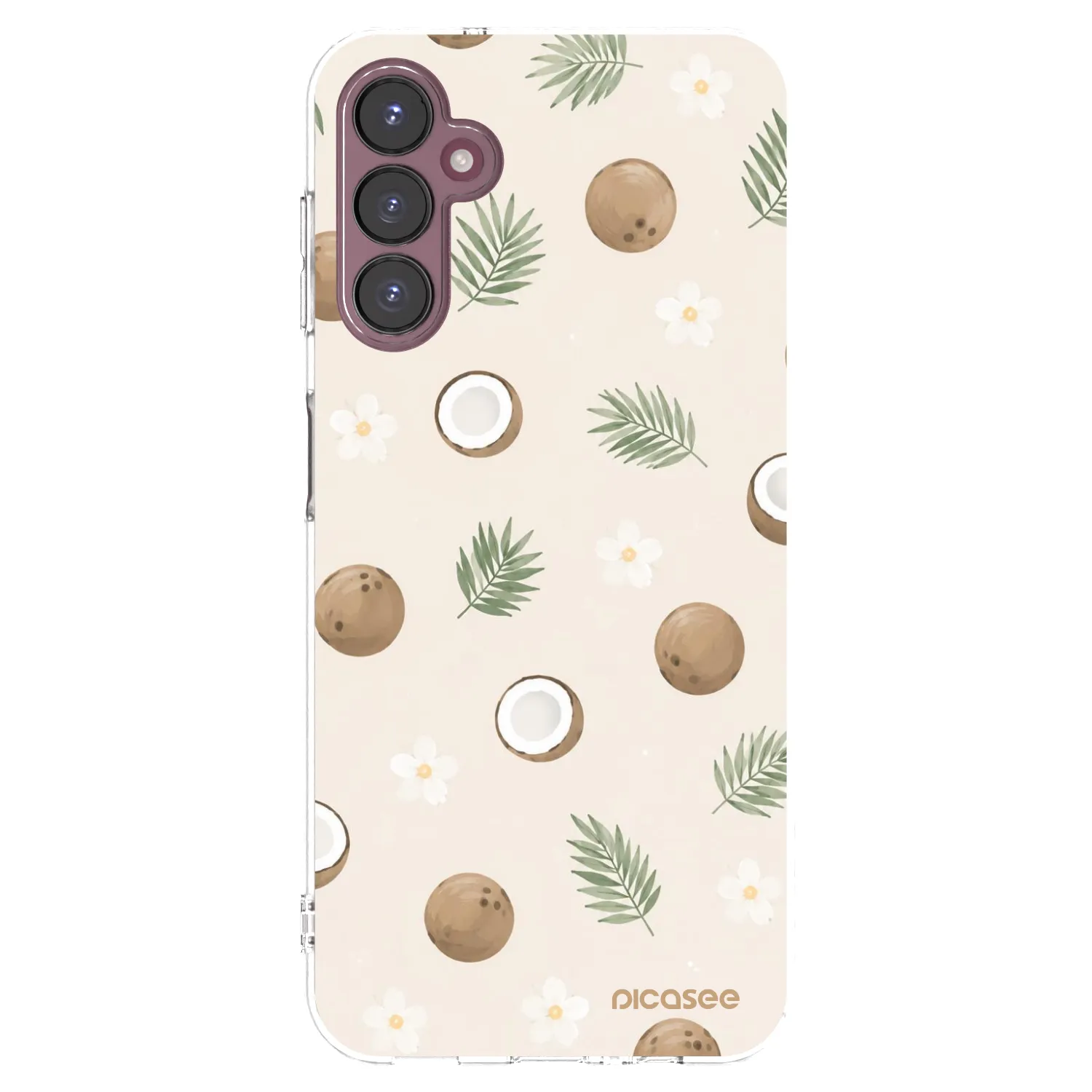 Picasee silikonski prozorni ovitek za Samsung Galaxy A05s A057G - Coconut Breeze
