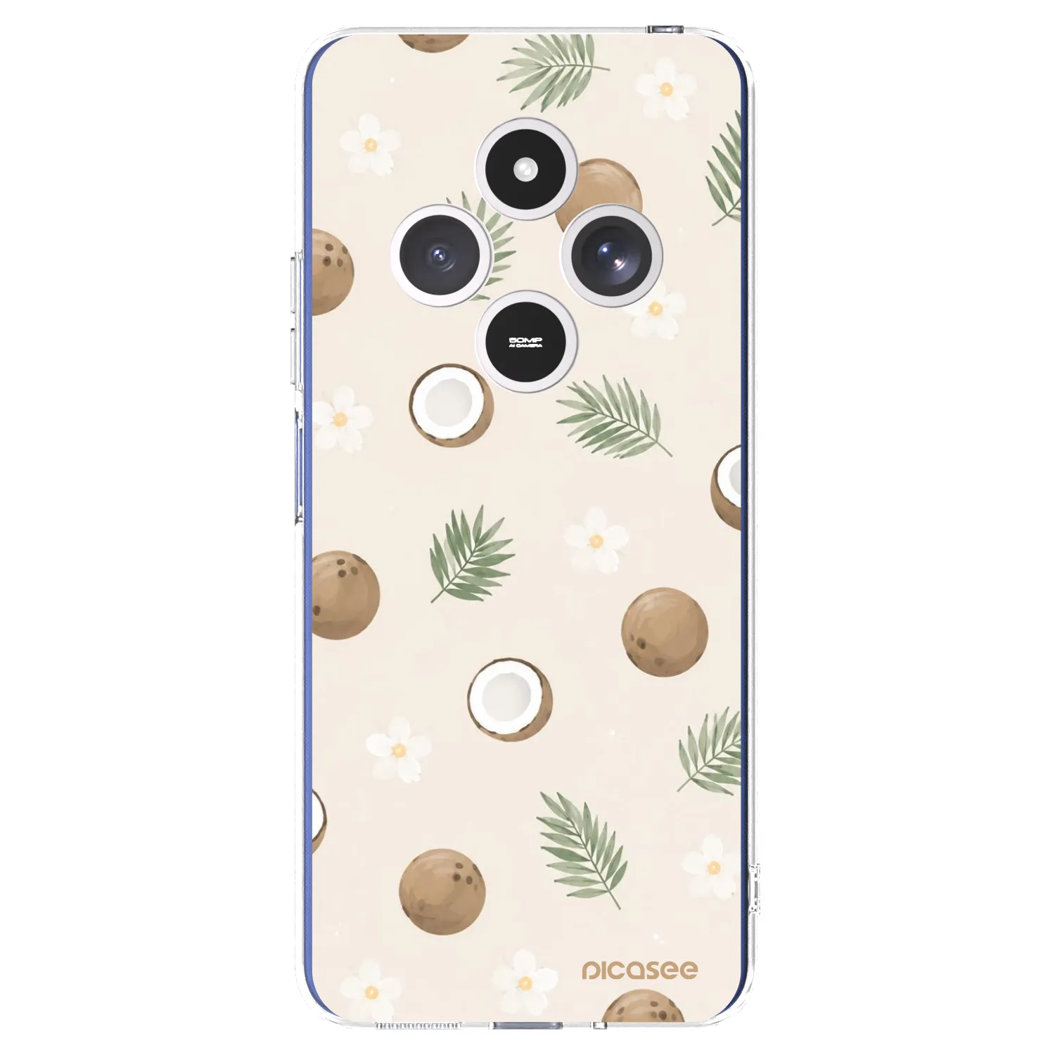Picasee silikonski prozorni ovitek za Xiaomi Redmi 14C - Coconut Breeze