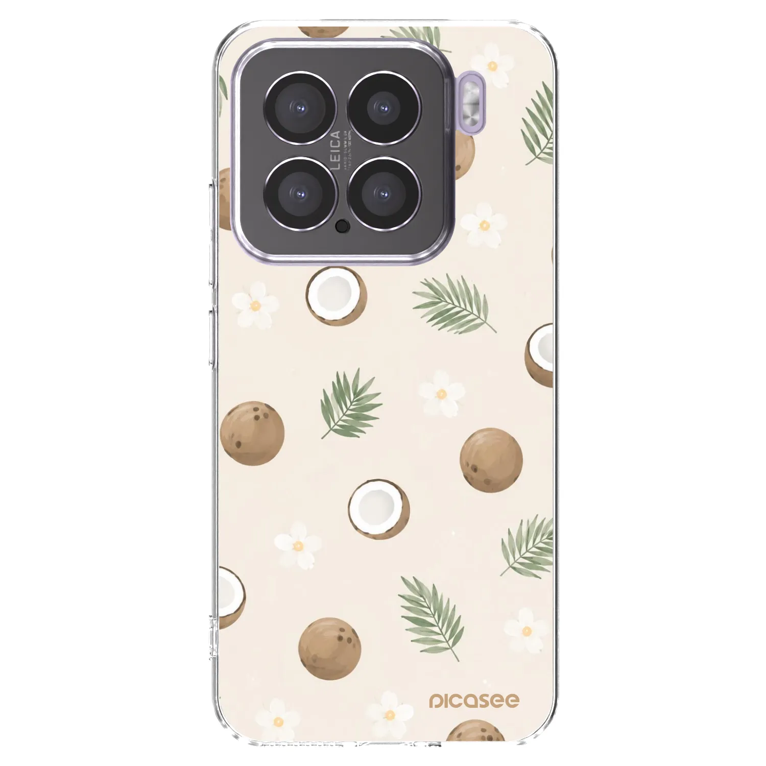 Picasee silikonski prozorni ovitek za Xiaomi 15 - Coconut Breeze