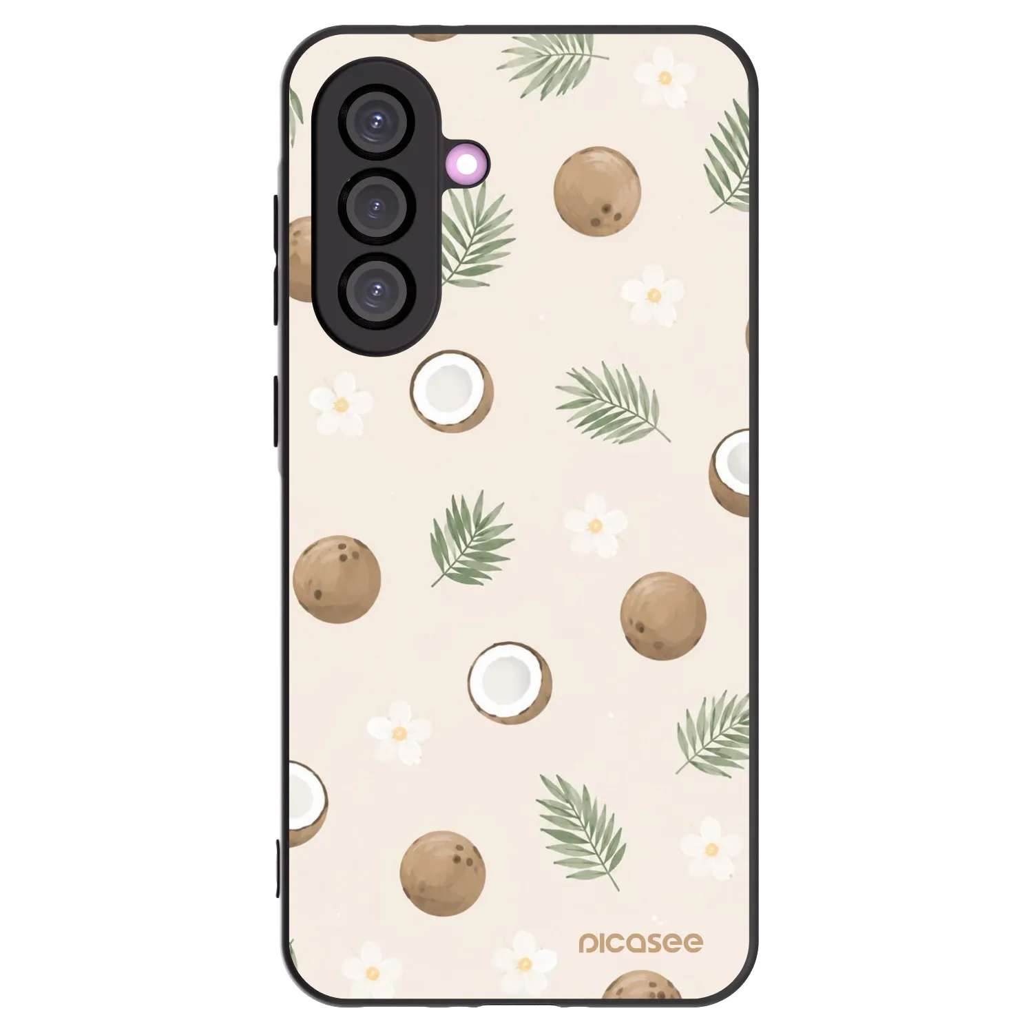 Picasee silikonski črni ovitek za Samsung Galaxy A56 5G A566B - Coconut Breeze