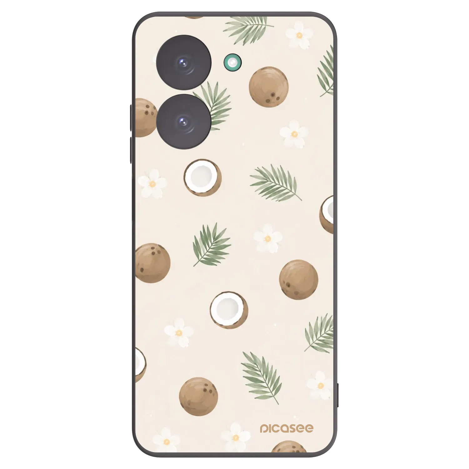 Picasee silikonski črni ovitek za Xiaomi Redmi A5 - Coconut Breeze