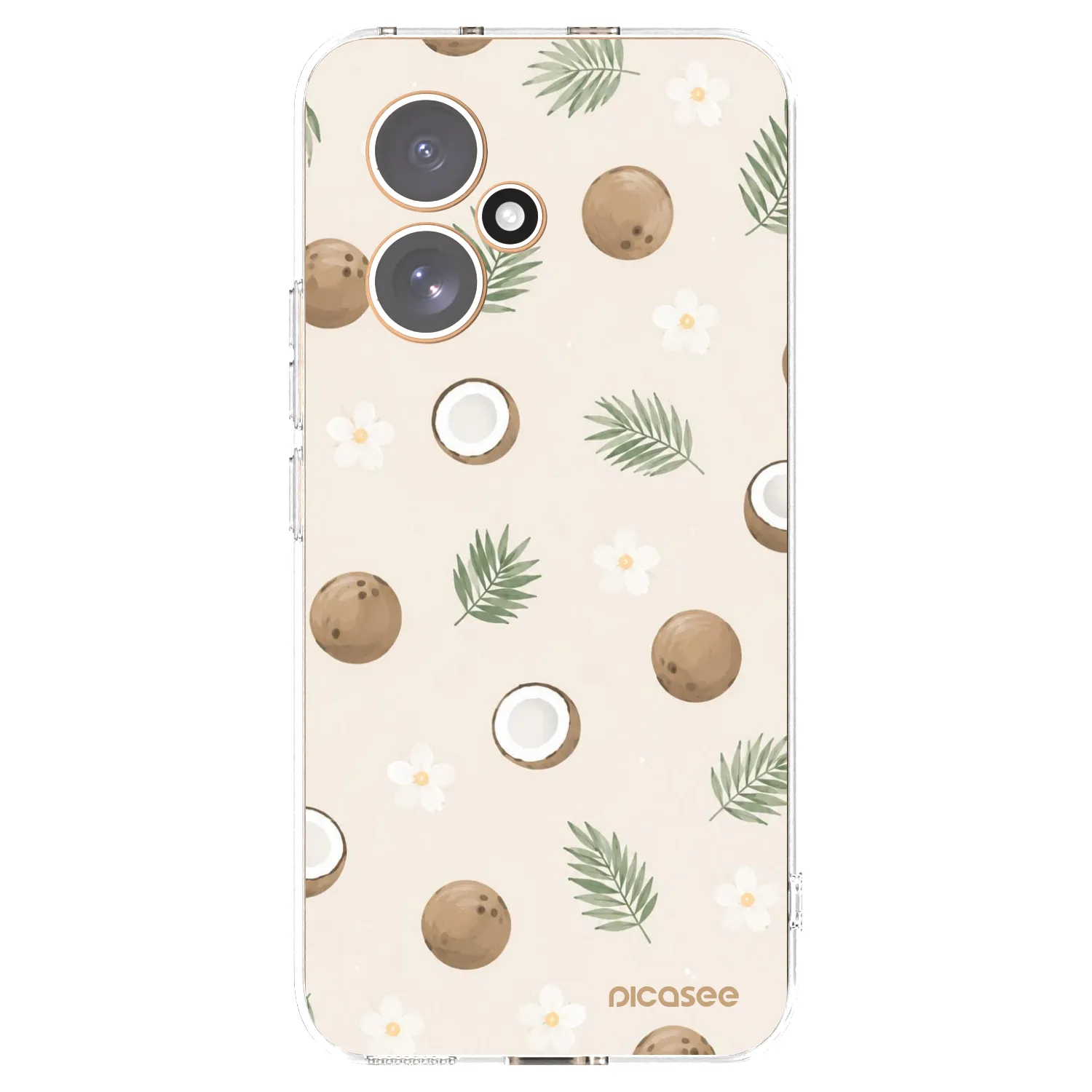 Picasee silikonski prozorni ovitek za Honor 400 5G - Coconut Breeze