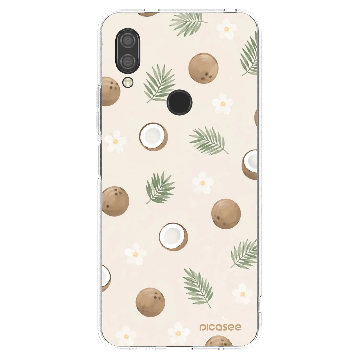 Picasee silikonski prozorni ovitek za Xiaomi Redmi 7 - Coconut Breeze