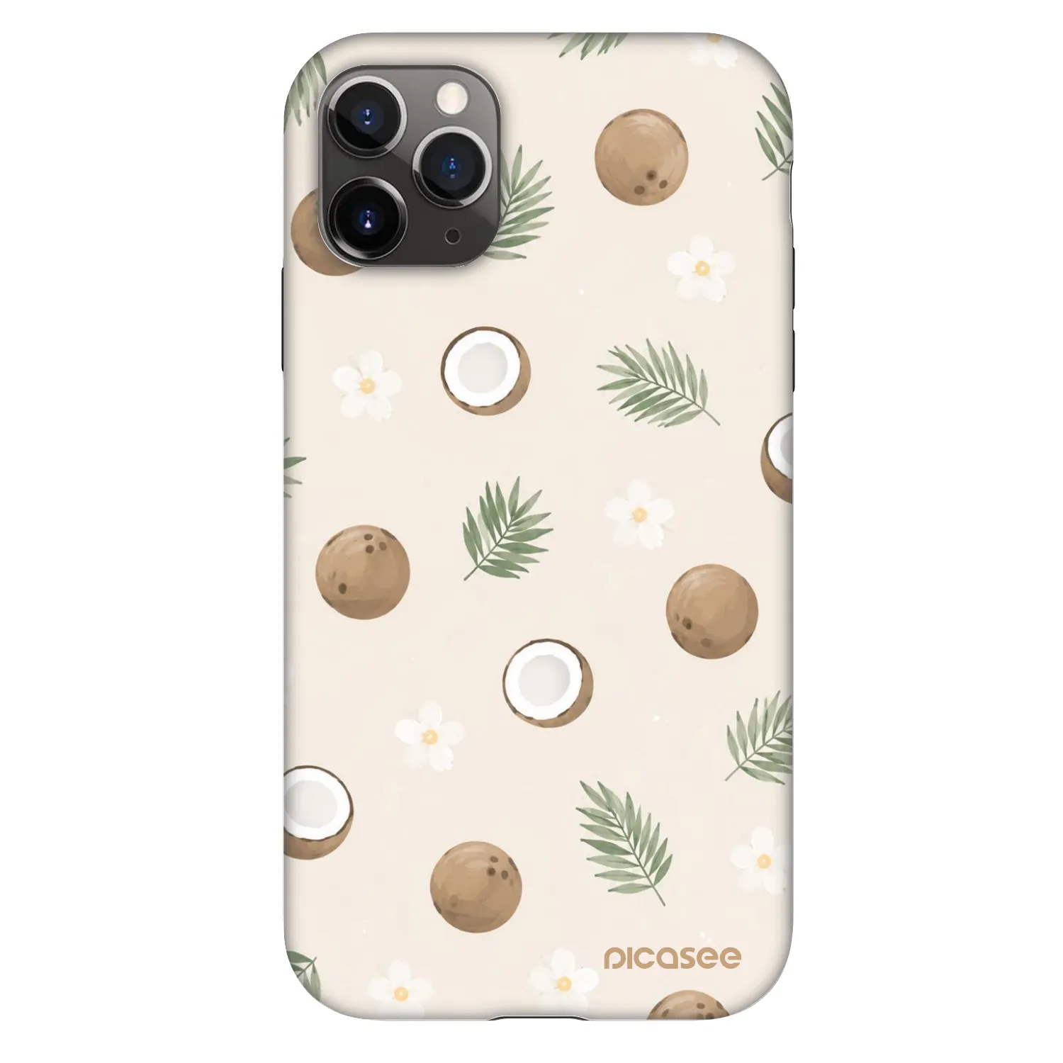 Picasee Fashion Case za Apple iPhone 11 Pro - Coconut Breeze