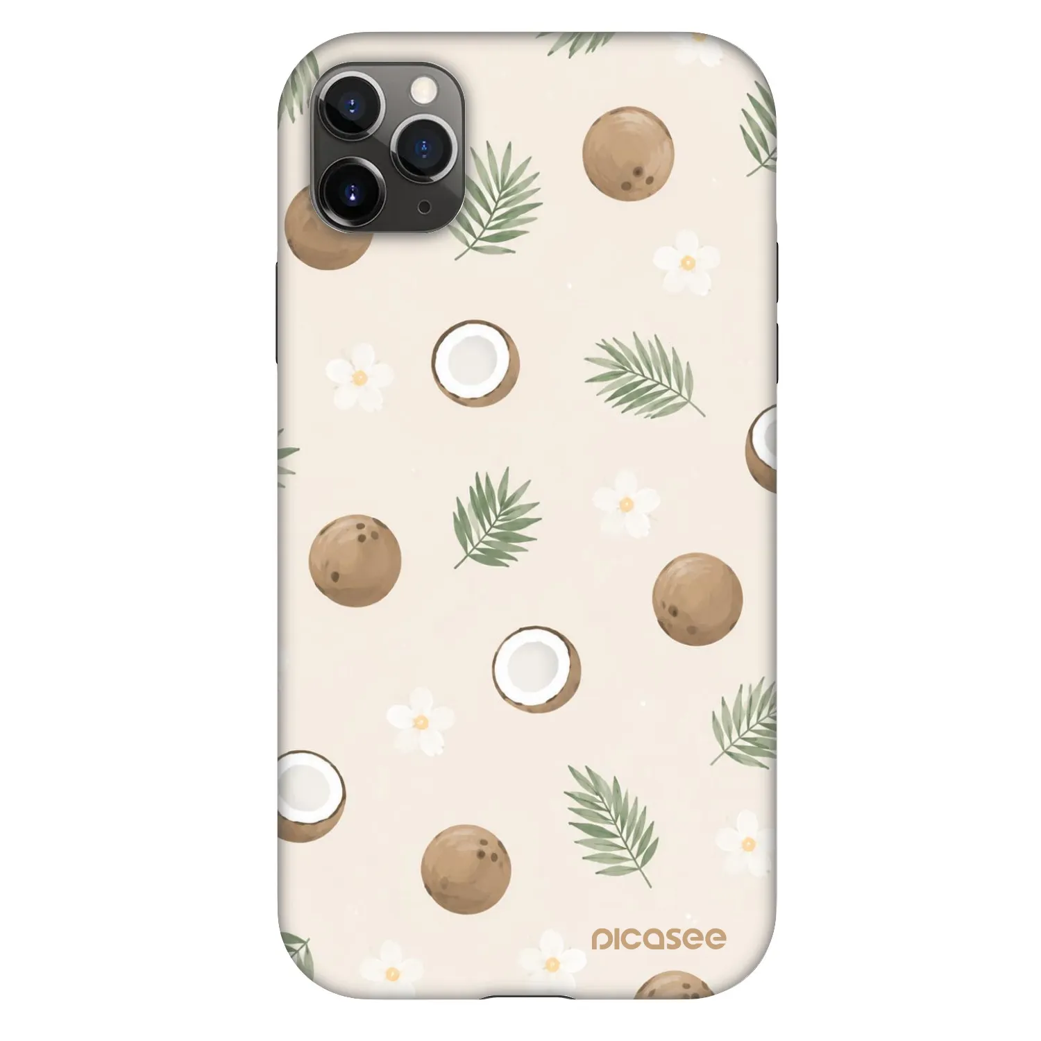Picasee Fashion Case za Apple iPhone 11 Pro Max - Coconut Breeze