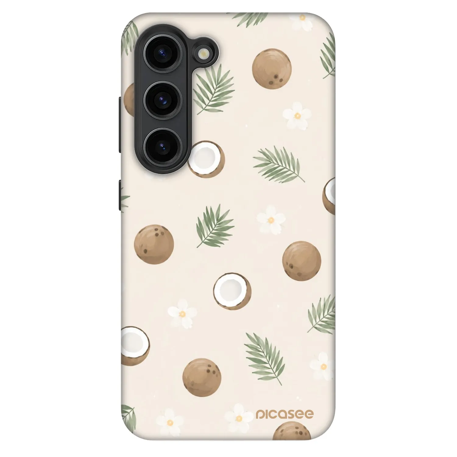 Picasee Fashion Case za Samsung Galaxy S23 5G - Coconut Breeze