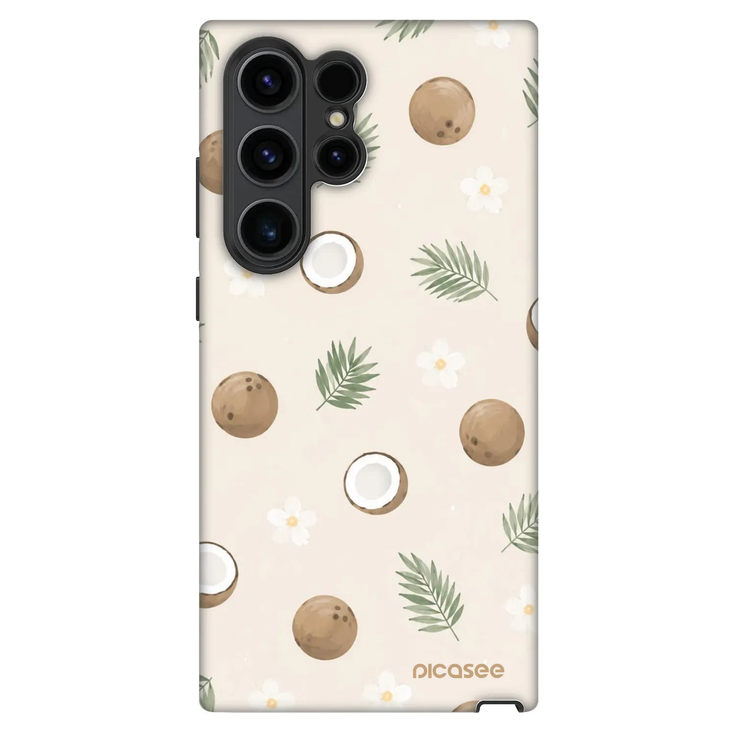 Picasee Fashion Case za Samsung Galaxy S22 Ultra 5G - Coconut Breeze