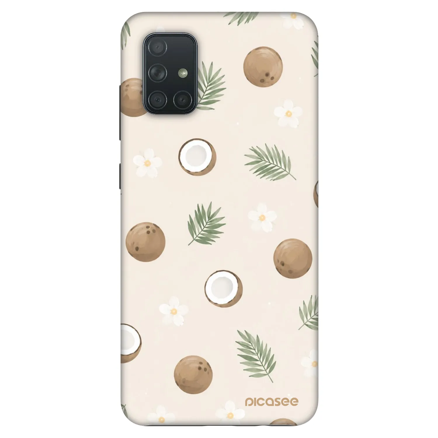 Picasee Fashion Case za Samsung Galaxy A71 A715F - Coconut Breeze