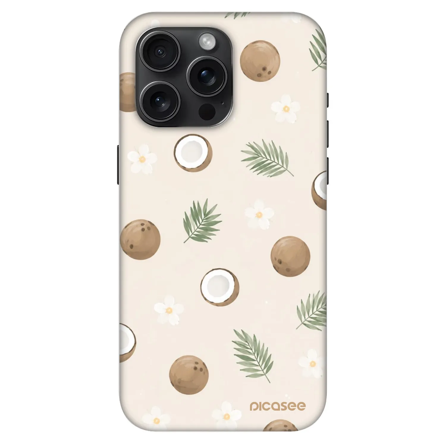 Picasee Fashion Case MagSafe za Apple iPhone 15 Pro Max - Coconut Breeze