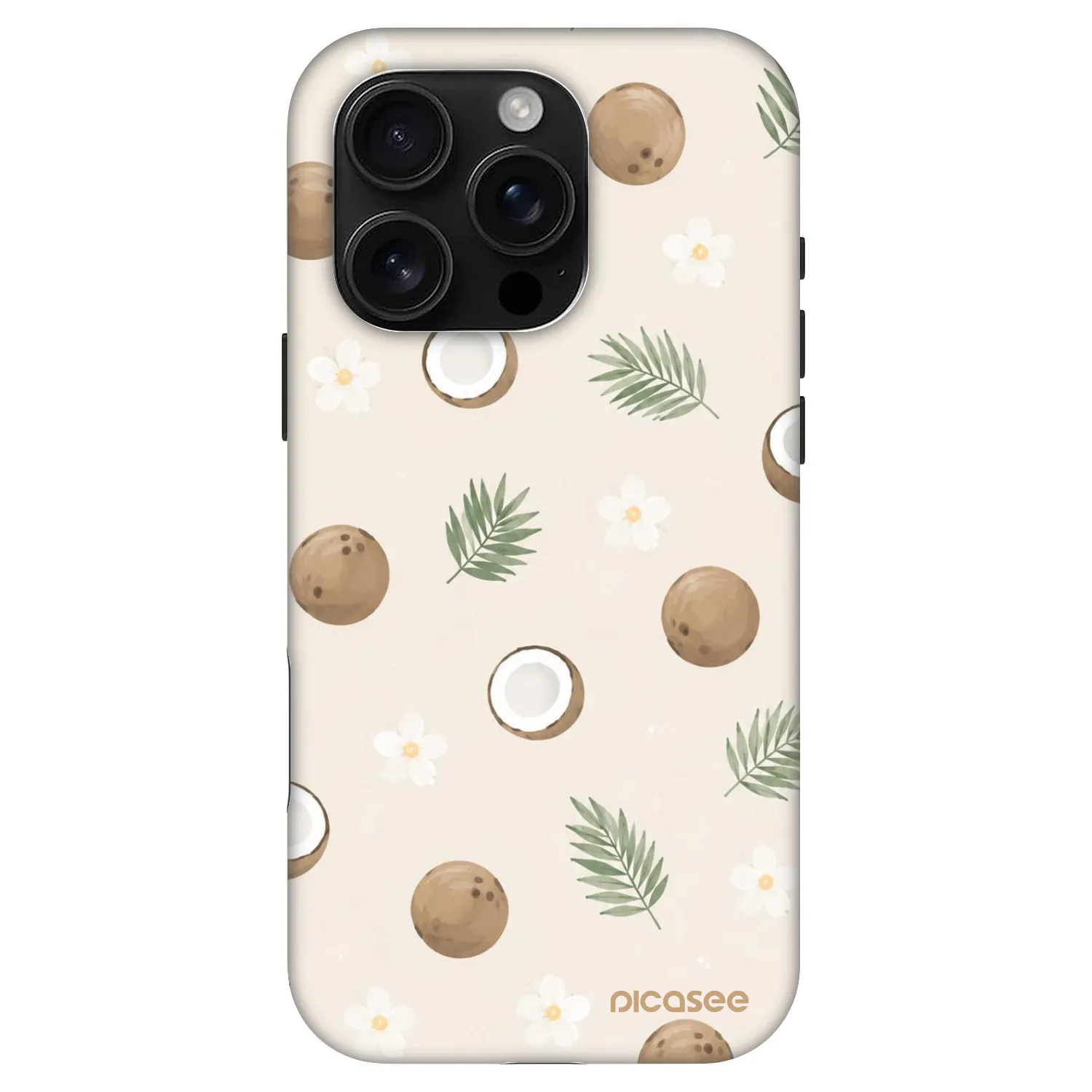 Picasee Fashion Case MagSafe za Apple iPhone 16 Pro - Coconut Breeze