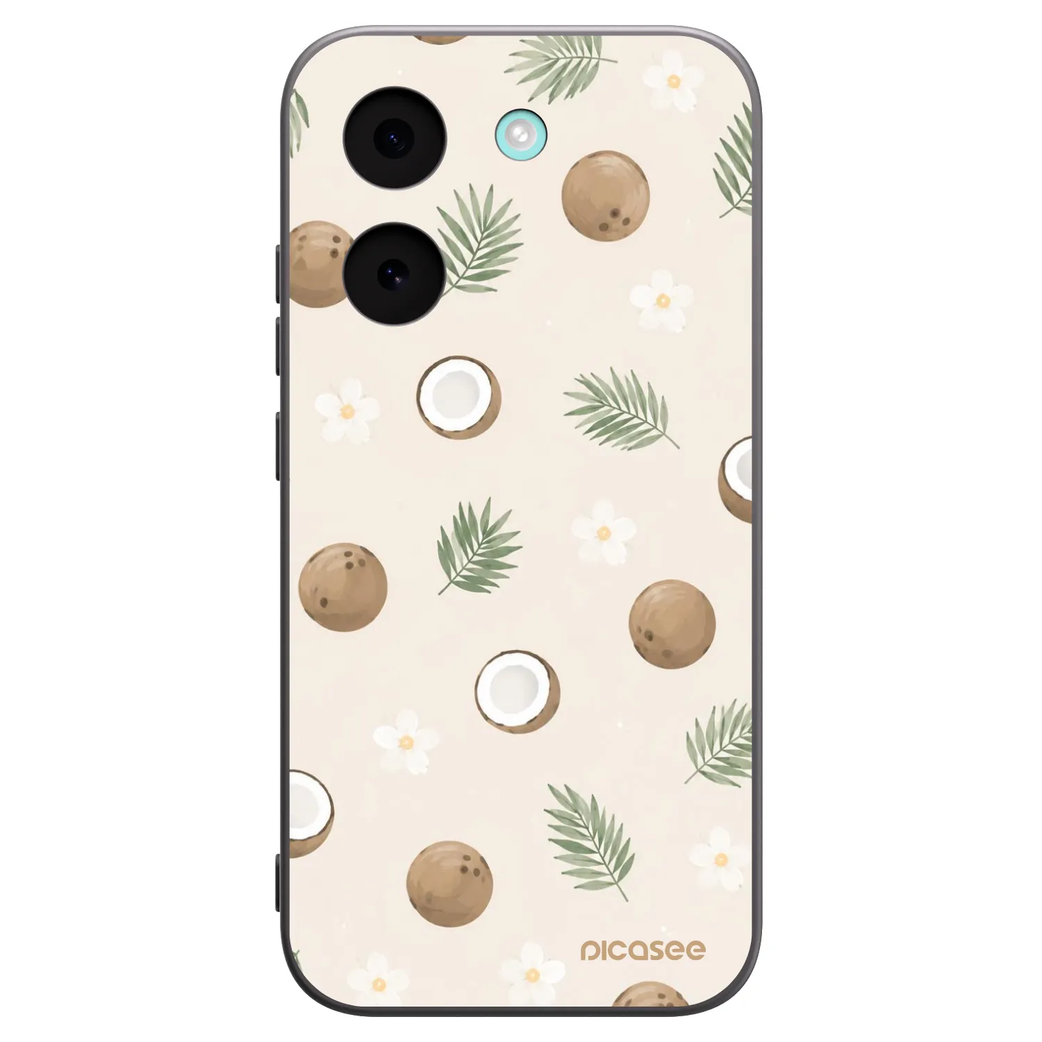 Picasee silikonski črni ovitek za Xiaomi Poco X8 Pro - Coconut Breeze