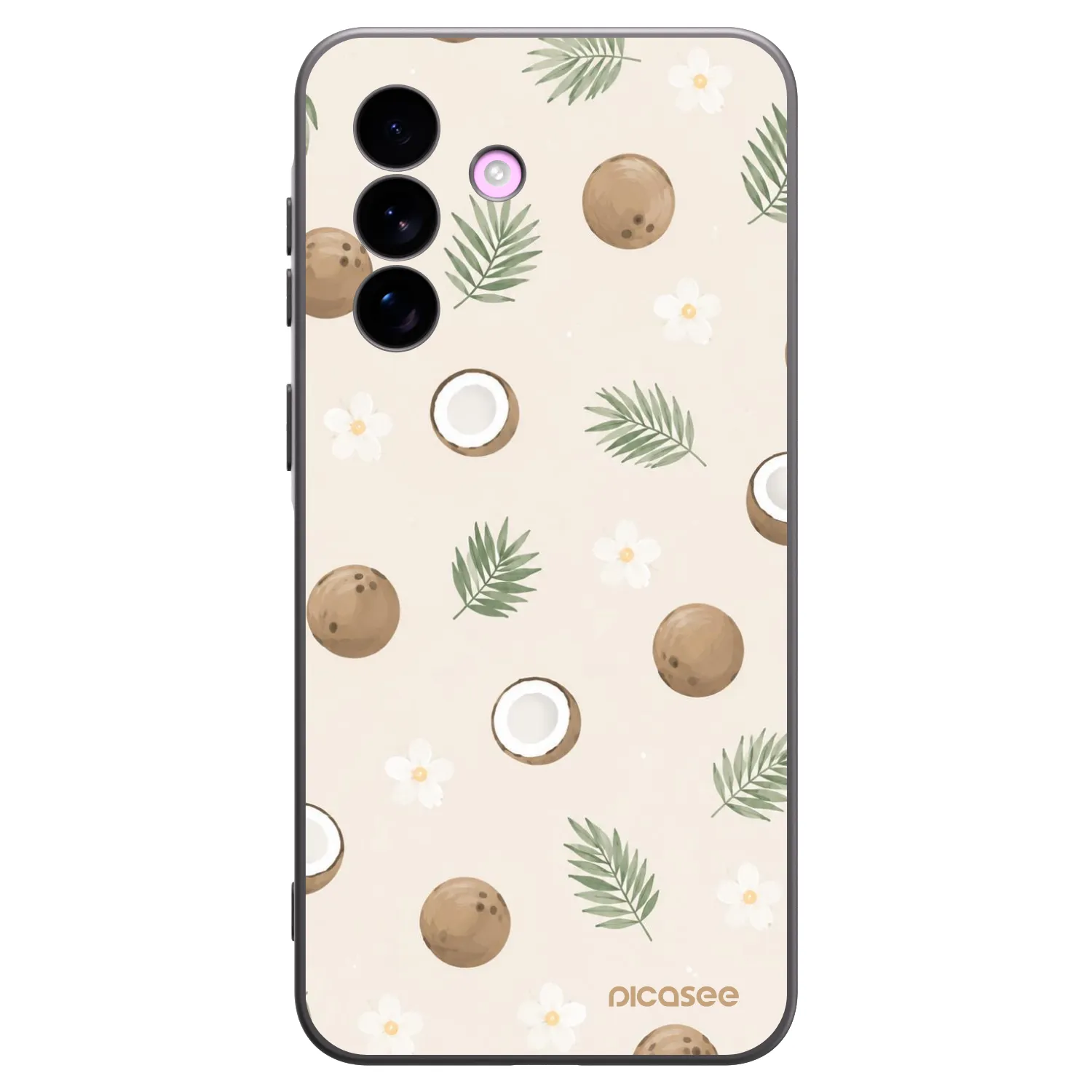 Picasee silikonski črni ovitek za Samsung Galaxy A57 5G - Coconut Breeze