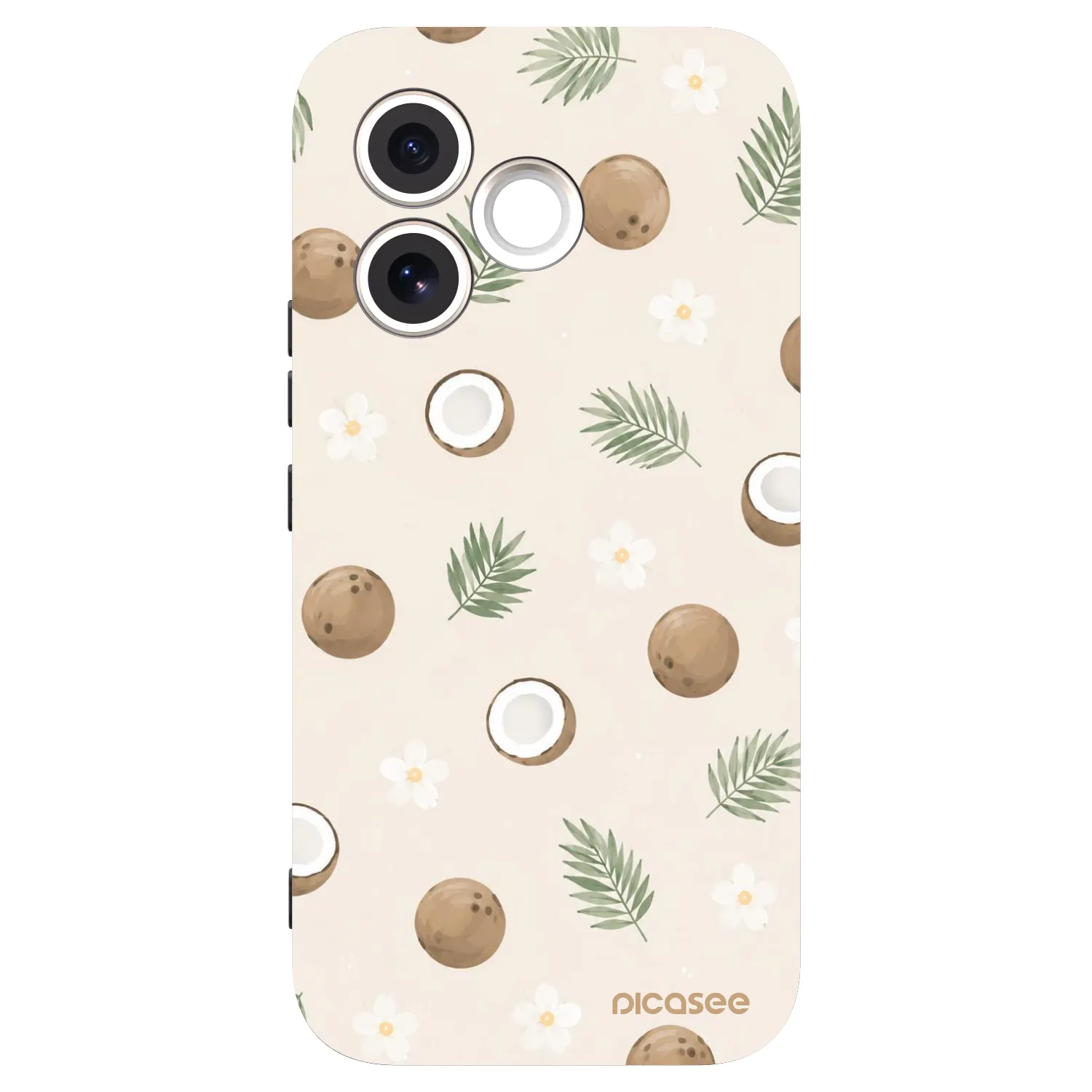 Picasee silikonski črni ovitek za Honor 600 Lite - Coconut Breeze