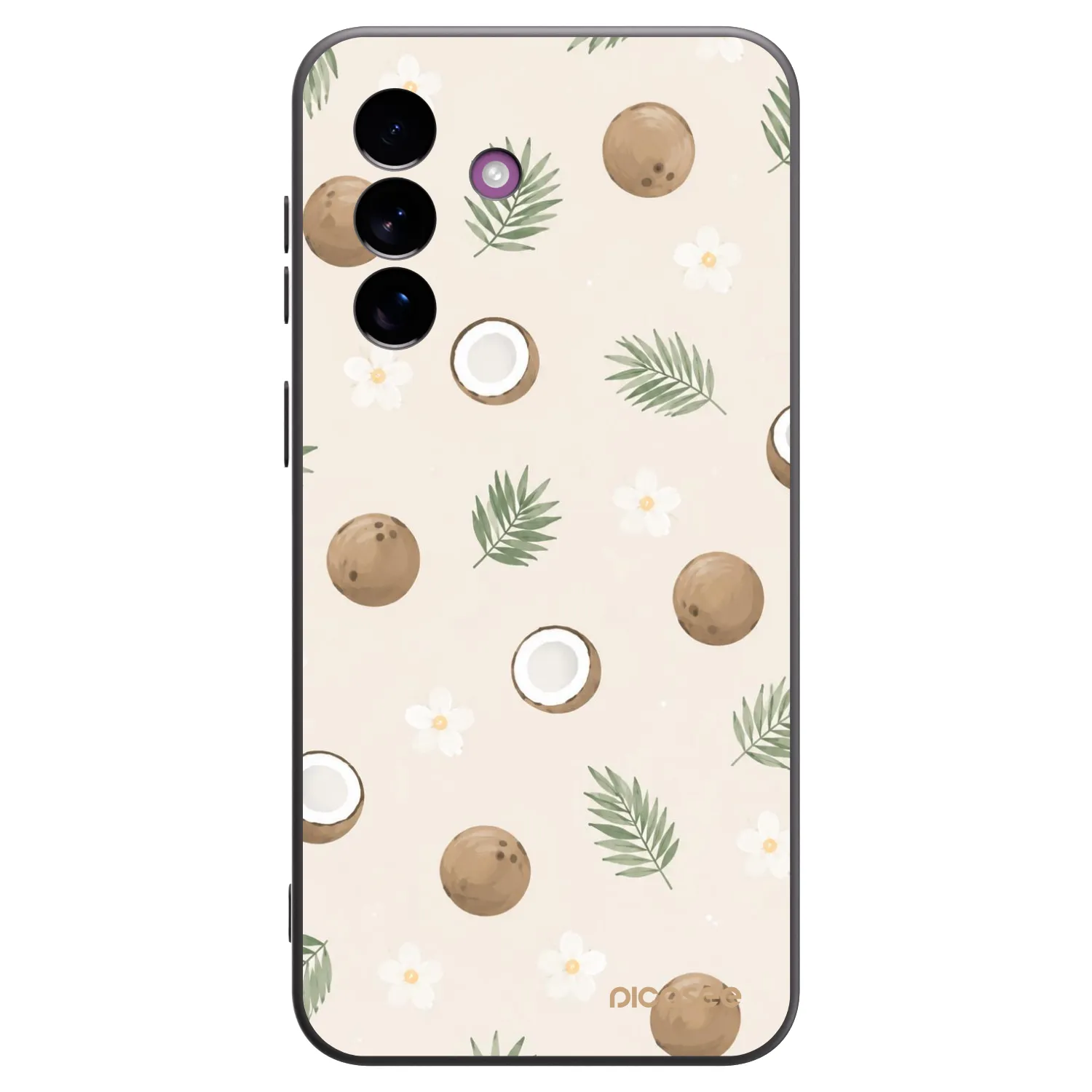 Picasee silikonski črni ovitek za Samsung Galaxy A37 - Coconut Breeze