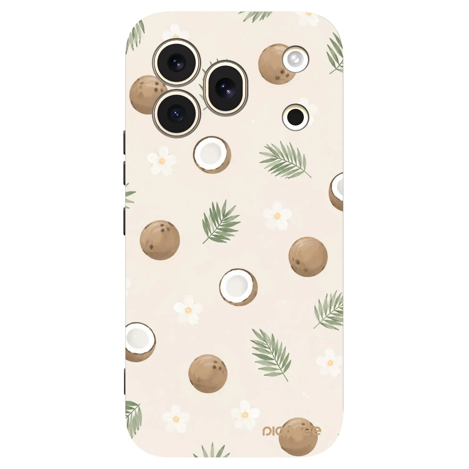 Picasee silikonski črni ovitek za Honor 600 Pro - Coconut Breeze