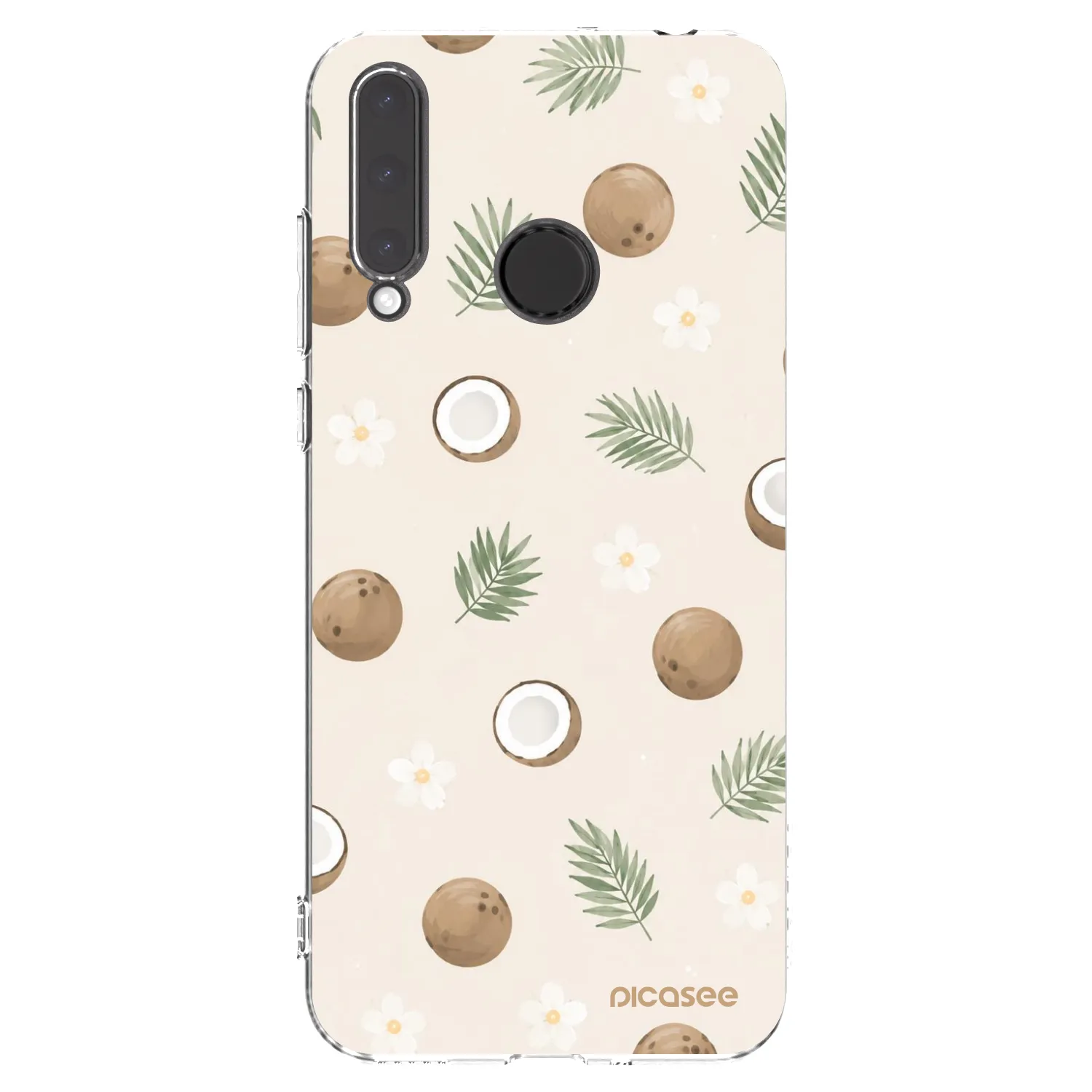 Picasee silikonski prozorni ovitek za Honor 20 Lite - Coconut Breeze