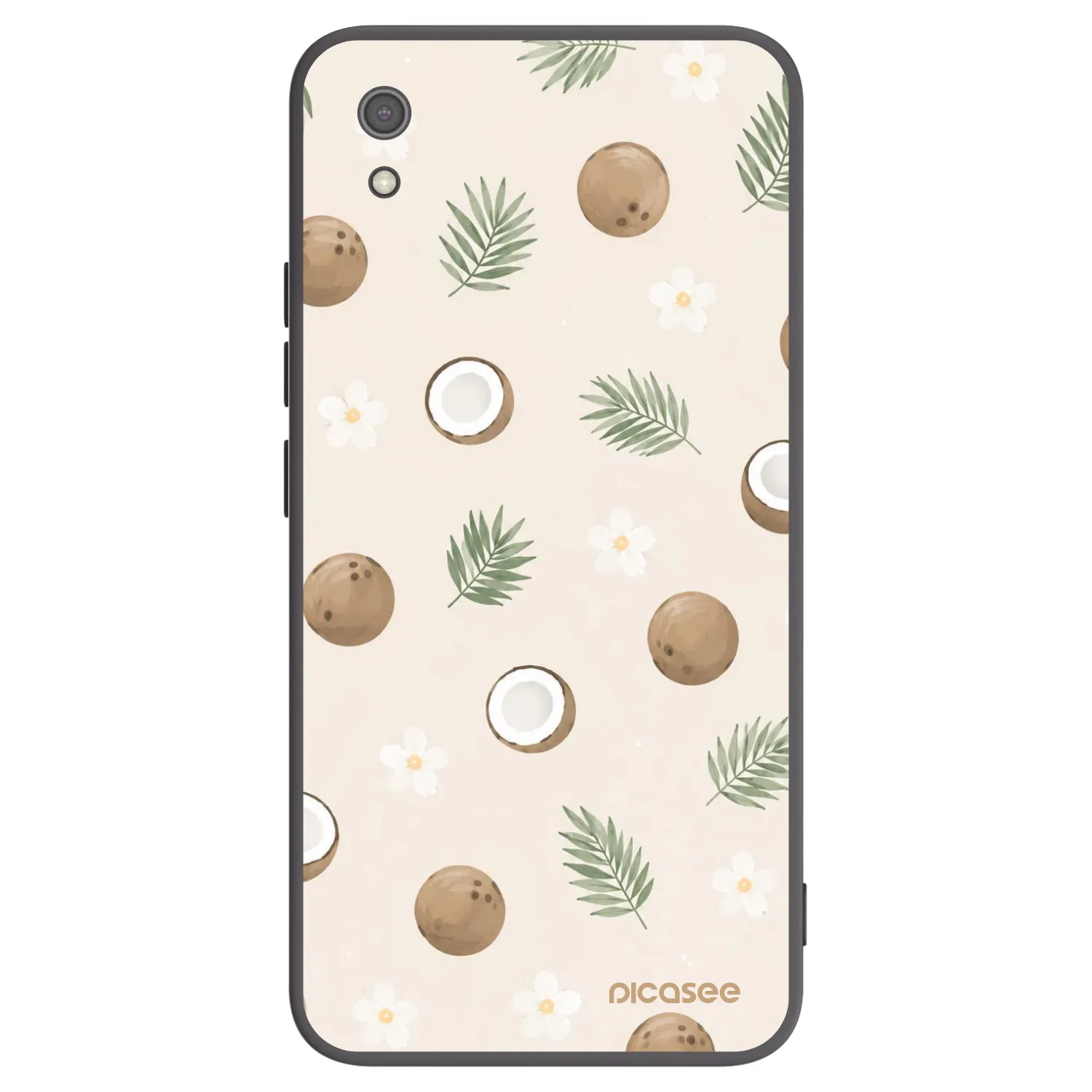 Picasee silikonski črni ovitek za Xiaomi Redmi 7A - Coconut Breeze