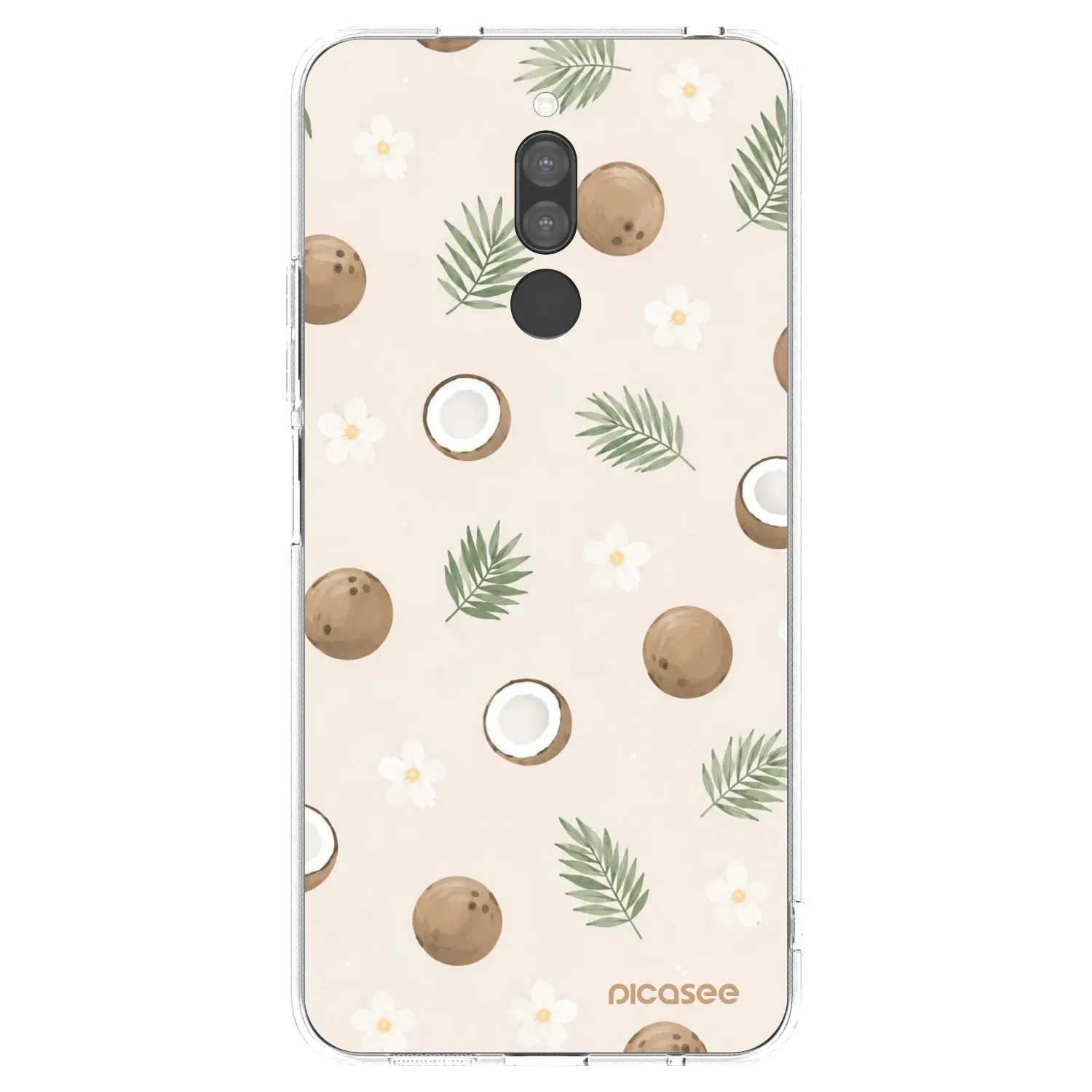 Picasee silikonski prozorni ovitek za Xiaomi Redmi 8 - Coconut Breeze