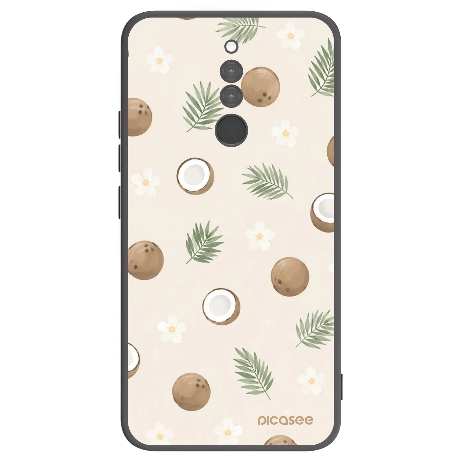 Picasee silikonski črni ovitek za Xiaomi Redmi 8 - Coconut Breeze