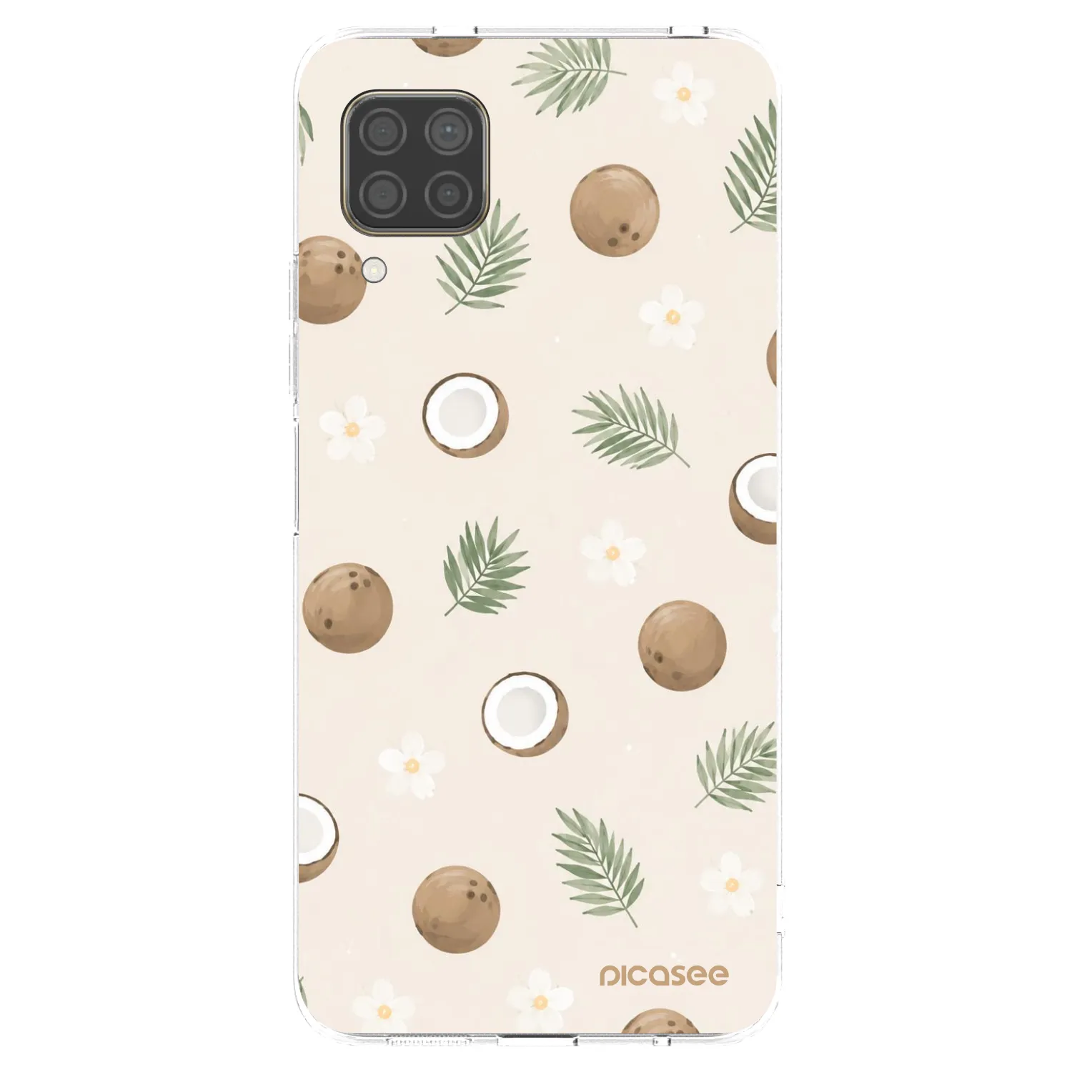 Picasee silikonski prozorni ovitek za Huawei P40 Lite - Coconut Breeze