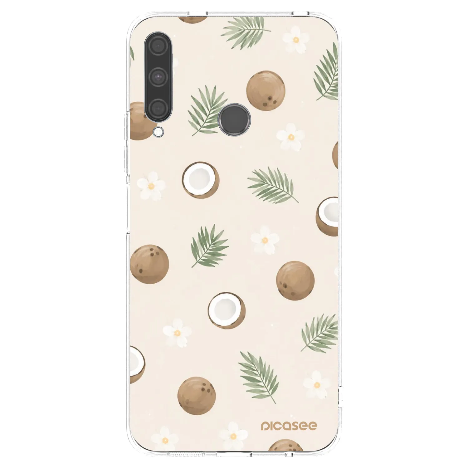 Picasee silikonski prozorni ovitek za Huawei P40 Lite E - Coconut Breeze