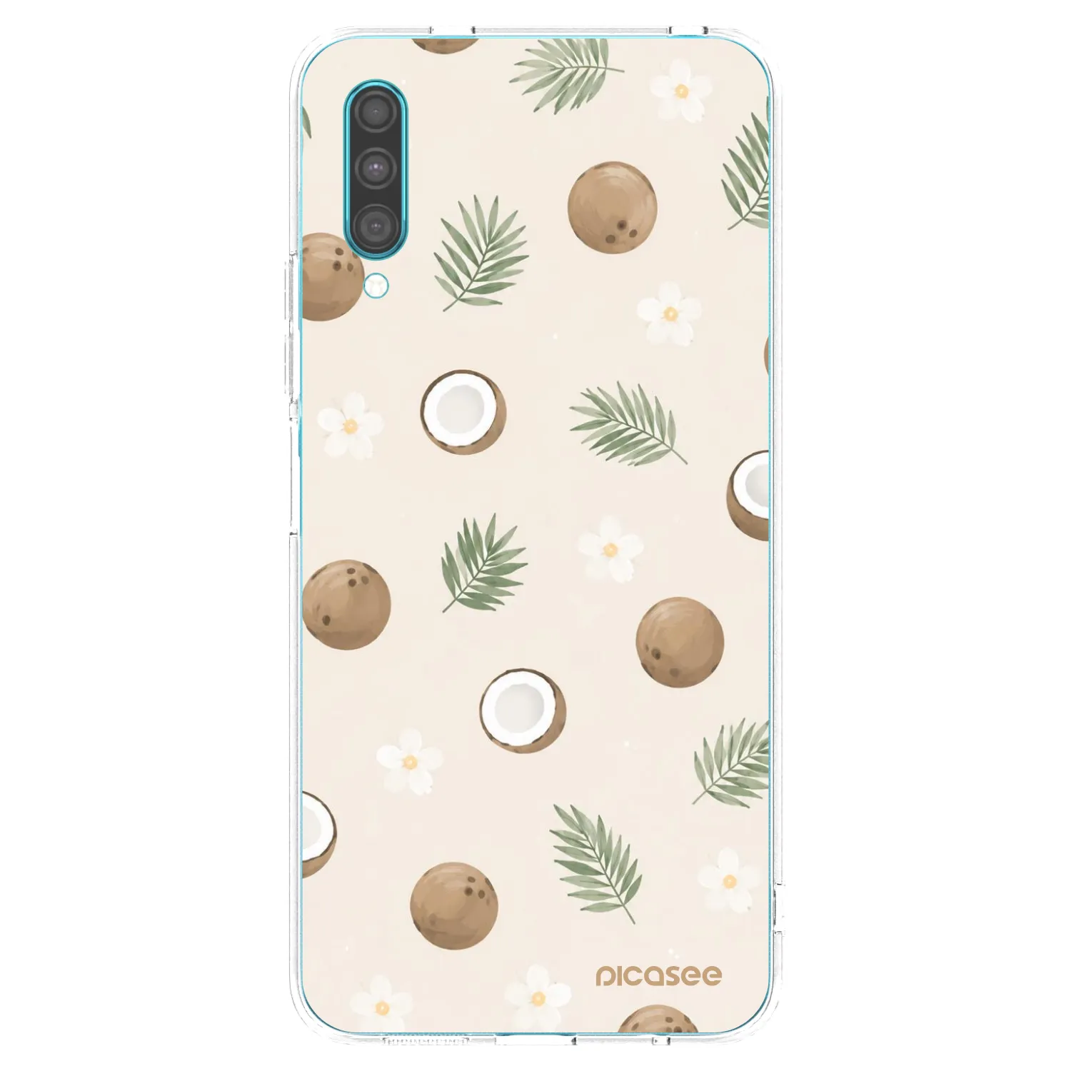 Picasee silikonski prozorni ovitek za Samsung Galaxy A30s A307F - Coconut Breeze