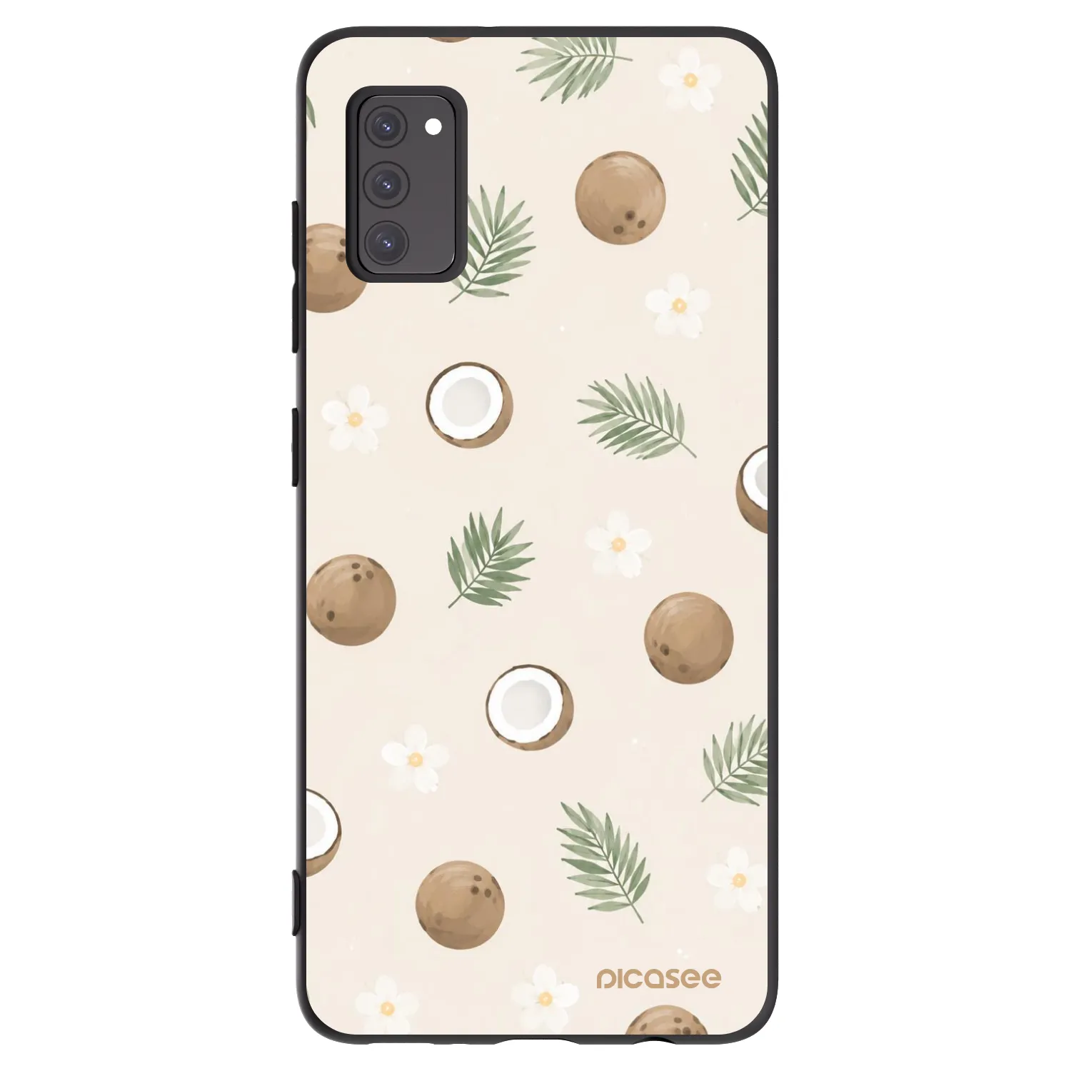 Picasee silikonski črni ovitek za Samsung Galaxy A41 A415F - Coconut Breeze
