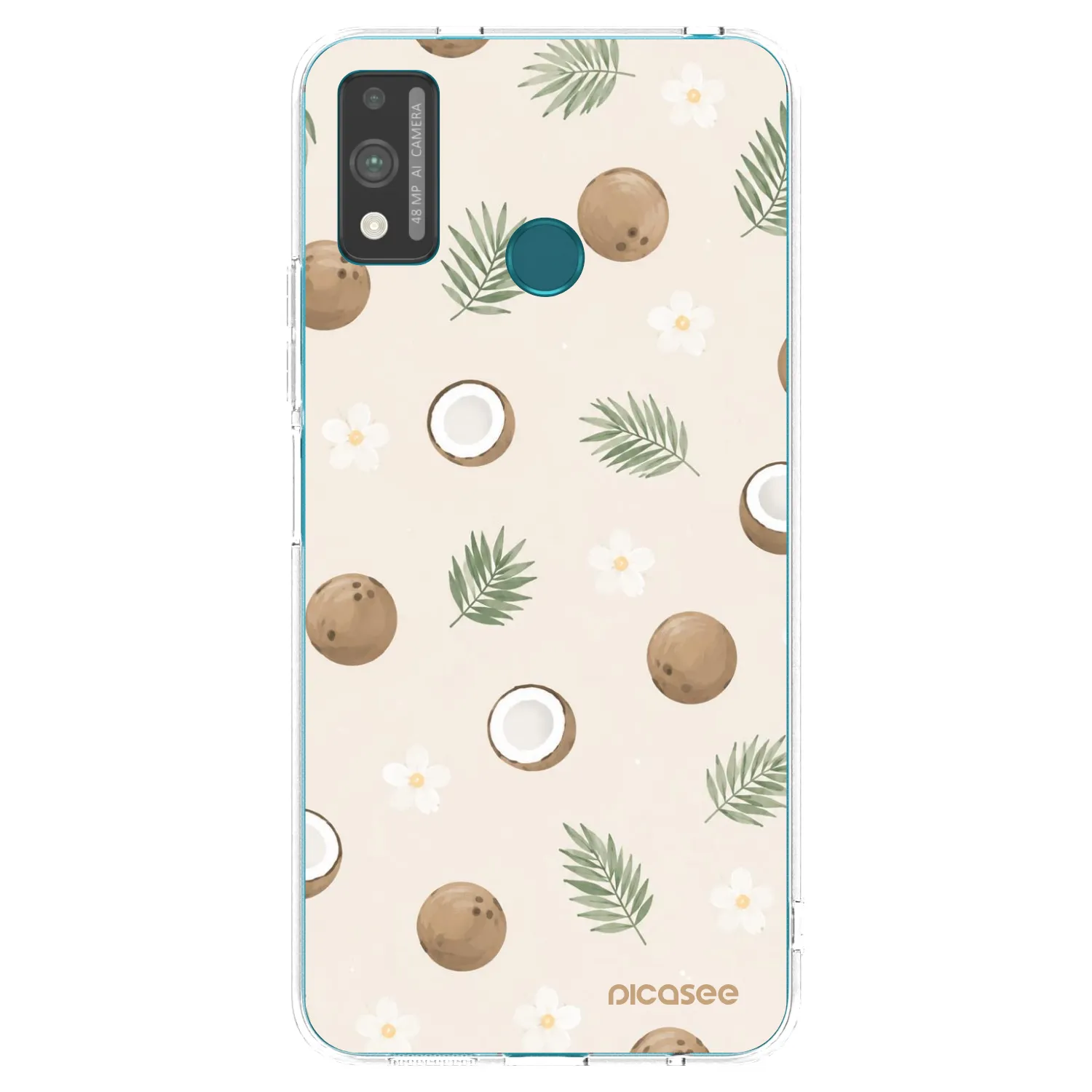 Picasee silikonski prozorni ovitek za Honor 9X Lite - Coconut Breeze