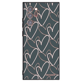 Picasee silikonski črni ovitek za Samsung Galaxy Note 20 Ultra - Lots of love