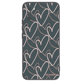 Picasee silikonski črni ovitek za Xiaomi Poco M3 - Lots of love