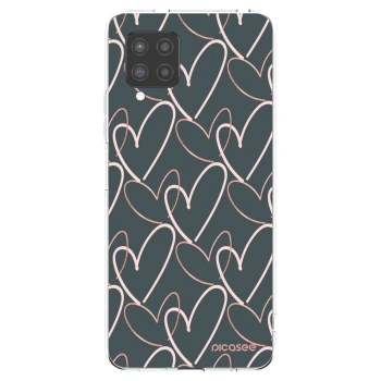 Picasee silikonski prozorni ovitek za Samsung Galaxy A42 A426B - Lots of love