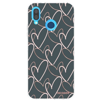 Picasee silikonski prozorni ovitek za Huawei P20 Lite - Lots of love