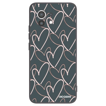 Picasee silikonski črni ovitek za Xiaomi Mi 11 - Lots of love