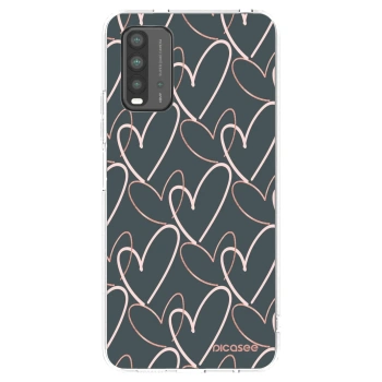 Picasee silikonski črni ovitek za Xiaomi Redmi 9T - Lots of love