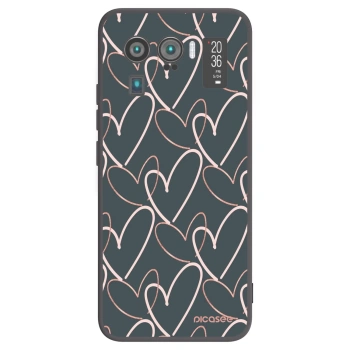 Picasee silikonski črni ovitek za Xiaomi Mi 11 Ultra - Lots of love