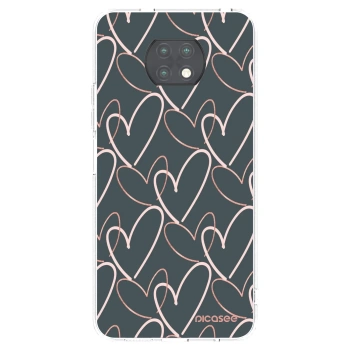 Picasee silikonski prozorni ovitek za Xiaomi Redmi Note 9T - Lots of love