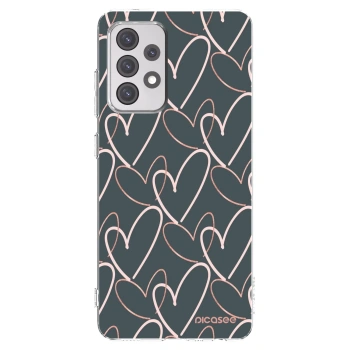 Picasee silikonski prozorni ovitek za Samsung Galaxy A52s 5G A528B - Lots of love