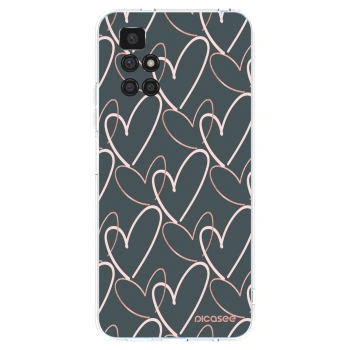Picasee silikonski prozorni ovitek za Xiaomi Redmi 10 - Lots of love