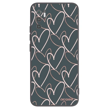 Picasee silikonski črni ovitek za Xiaomi Poco M3 Pro 5G - Lots of love