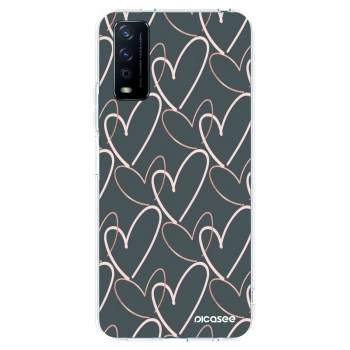 Picasee silikonski prozorni ovitek za Vivo Y11s - Lots of love