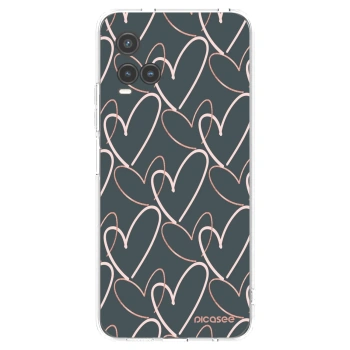 Picasee silikonski prozorni ovitek za Vivo Y33s - Lots of love