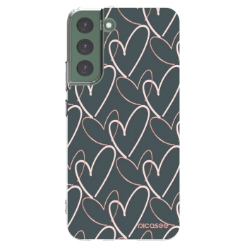 Picasee silikonski prozorni ovitek za Samsung Galaxy S22+ 5G - Lots of love